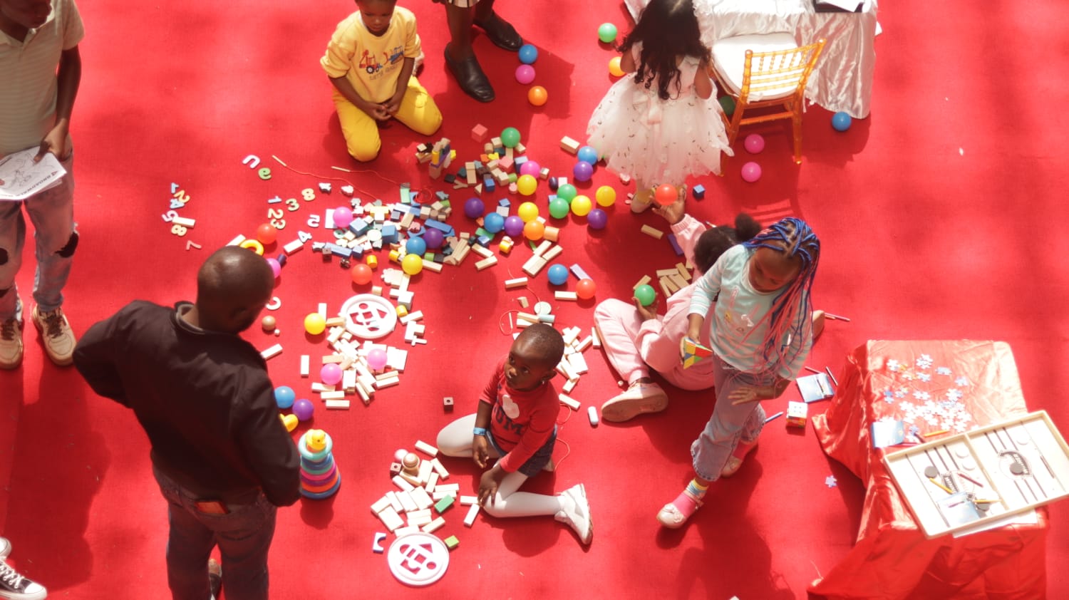 Modern architectural jungle gym